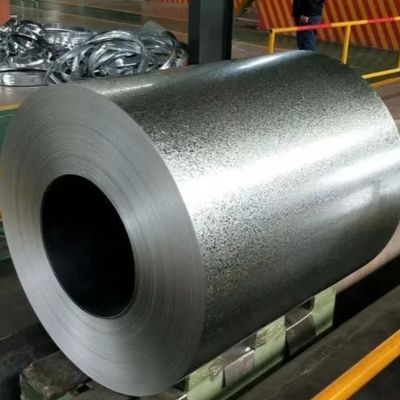 Zinc Coated Galvanized Steel Coil 3 MM Sheet Spagle Coating