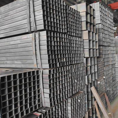 ASTM Q235B Welded Rectangular Steel Tube Hollow Square Pipe For Construction